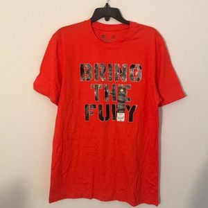 Men’s ‘bring the fury’ size large tee shirt NWT